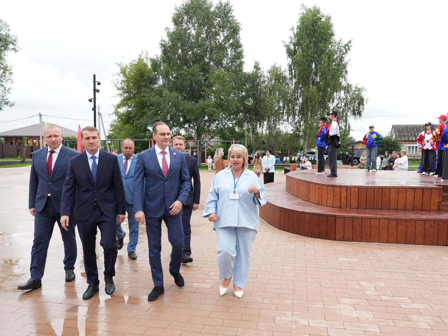 ГЛАВА МОРДОВИИ ОЦЕНИЛ НОВОЕ ОБЩЕСТВЕННОЕ ПРОСТРАНСТВО В РУЗАЕВКЕ.
